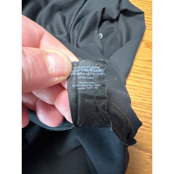 Sweaty Betty Long Sleeve Turtleneck Top W/ Thumbholes & Side Zipper Pockets Sz L - Picture 9 of 10